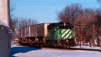 Burlington Northern Train Photo